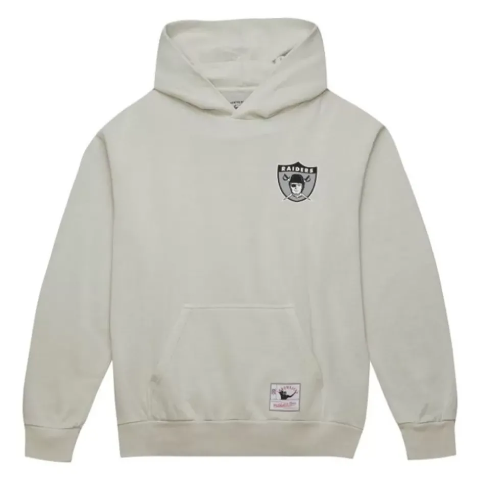 Men Mitchell & Ness Hoodies & Sweatshirts-Game Day Hoodie Oakland Raiders