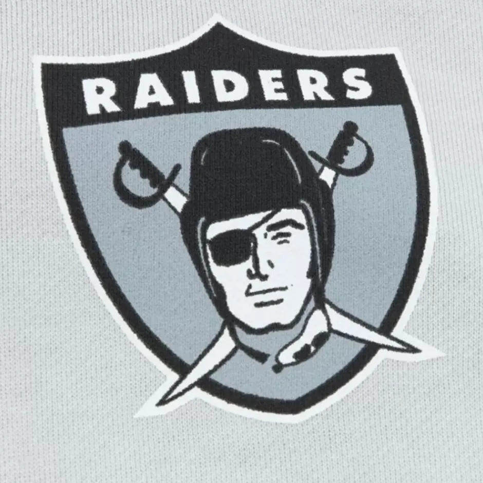 Men Mitchell & Ness Hoodies & Sweatshirts-Game Day Hoodie Oakland Raiders