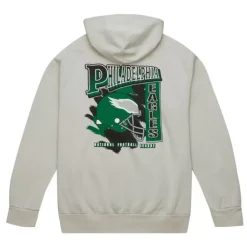 Men Mitchell & Ness Hoodies & Sweatshirts-Game Day Hoodie Philadelphia Eagles