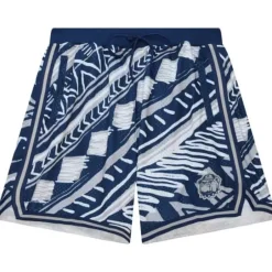 Men Mitchell & Ness Shorts-Game Day Pattern Short Georgetown University