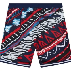 Men Mitchell & Ness Shorts-Game Day Pattern Short Houston Rockets