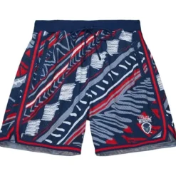 Men Mitchell & Ness Shorts-Game Day Pattern Short Howard University