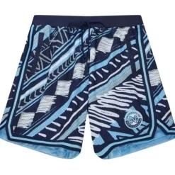 Men Mitchell & Ness Shorts-Game Day Pattern Short University Of North Carolina