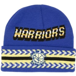 Mitchell & Ness Knit-Game On Knit Hwc Golden State Warriors