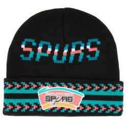 Mitchell & Ness Knit-Game On Knit Hwc San Antonio Spurs
