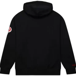 Men Mitchell & Ness Hoodies & Sweatshirts-Game Time Fleece Hoodie Vintage Logo Philadelphia Phillies