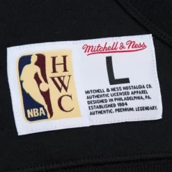 Men Mitchell & Ness Hoodies & Sweatshirts-Game Time Fleece Hoodie Vintage Logo Houston Rockets