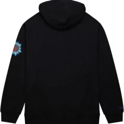 Men Mitchell & Ness Hoodies & Sweatshirts-Game Time Fleece Hoodie Vintage Logo Utah Jazz