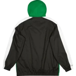 Men Mitchell & Ness Jackets & Outerwear-Gameday Lightweight Windbreaker Boston Celtics