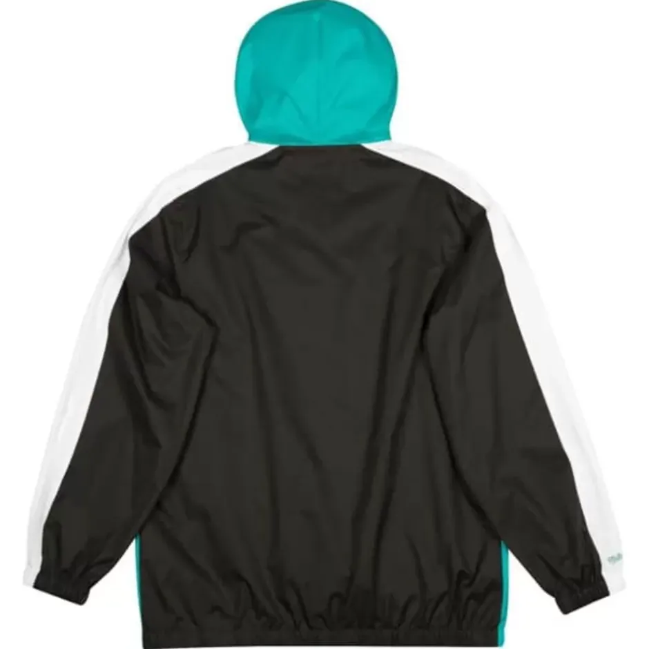 Men Mitchell & Ness Jackets & Outerwear-Gameday Lightweight Windbreaker Vancouver Grizzlies
