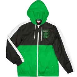 Men Mitchell & Ness Jackets & Outerwear-Gameday Lightweight Windbreaker Austin Fc