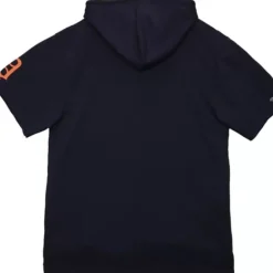 Men Mitchell & Ness T-Shirts & Tops-Gameday Ss Ft Hoodie Detroit Tigers