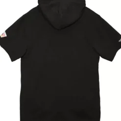 Men Mitchell & Ness T-Shirts & Tops-Gameday Ss Ft Hoodie San Antonio Spurs