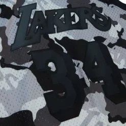 Mitchell & Ness Nba Swingman-Ghost Black Camo Swingman Shaquille O'Neal Los Angeles Lakers 1996-97 Jersey