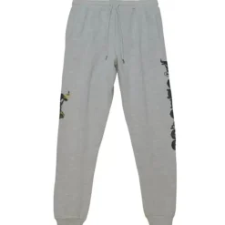 Men Mitchell & Ness Pants-Ghost Green Camo Sweatpants Chicago Bulls