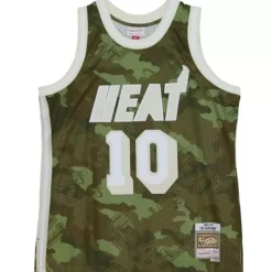 Mitchell & Ness Nba Swingman-Ghost Green Camo Swingman Tim Hardaway Miami Heat 1996-97 Jersey