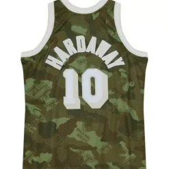 Mitchell & Ness Nba Swingman-Ghost Green Camo Swingman Tim Hardaway Miami Heat 1996-97 Jersey