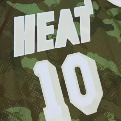 Mitchell & Ness Nba Swingman-Ghost Green Camo Swingman Tim Hardaway Miami Heat 1996-97 Jersey