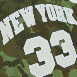 Mitchell & Ness Nba Swingman-Ghost Green Camo Swingman Patrick Ewing New York Knicks 1991-92 Jersey