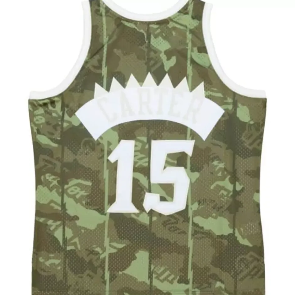 Mitchell & Ness Nba Swingman-Ghost Green Camo Swingman Vince Carter Toronto Raptors 1998-99 Jersey