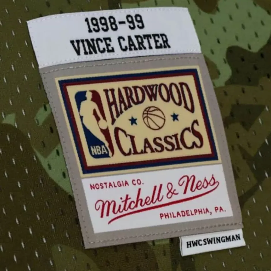 Mitchell & Ness Nba Swingman-Ghost Green Camo Swingman Vince Carter Toronto Raptors 1998-99 Jersey