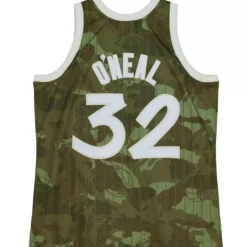 Mitchell & Ness Nba Swingman-Ghost Green Camo Swingman Shaquille O'Neal Orlando Magic 1984-85 Jersey