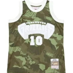 Mitchell & Ness Nba Swingman-Ghost Green Camo Swingman Mike Bibby Vancouver Grizzlies 1998-99 Jersey
