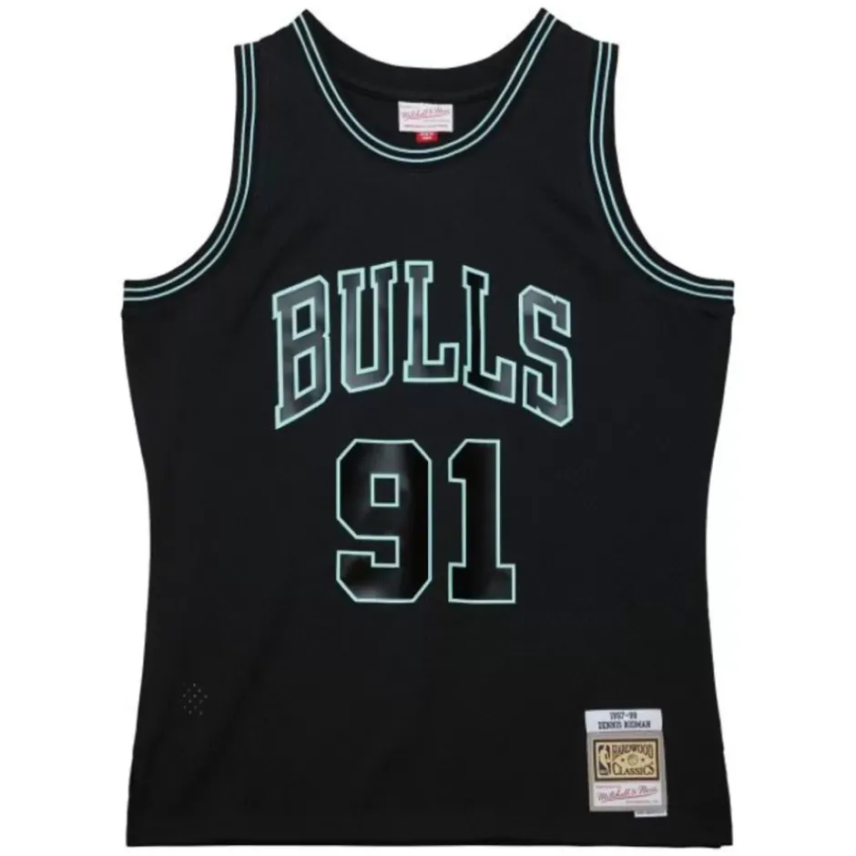 Mitchell & Ness Nba Swingman-Glow In The Dark Swingman Jersey Chicago Bulls 1997-98 Dennis Rodman