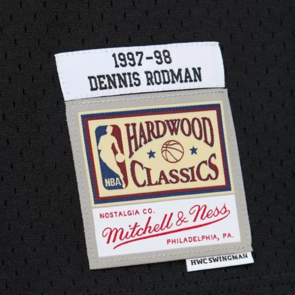 Mitchell & Ness Nba Swingman-Glow In The Dark Swingman Jersey Chicago Bulls 1997-98 Dennis Rodman