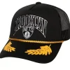 Mitchell & Ness Snapback-Gold Leaf Trucker Brooklyn Nets