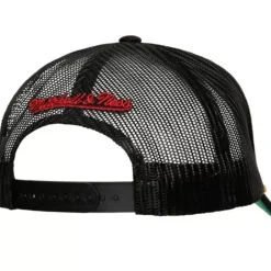 Mitchell & Ness Snapback-Gold Leaf Trucker Hwc Chicago Bulls