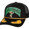 Mitchell & Ness Snapback-Gold Leaf Trucker Hwc Milwaukee Bucks