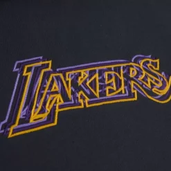 Men Mitchell & Ness Hoodies & Sweatshirts-Golden Hour Glaze Hoodie Los Angeles Lakers