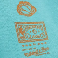 Men Mitchell & Ness T-Shirts & Tops-Golden Hour Glaze Ss Tee Vancouver Grizzlies