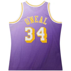 Mitchell & Ness Nba Swingman-Golden Hour Glaze Swingman Jersey Los Angeles Lakers 1996 Shaquille O'Neal