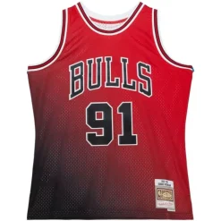 Mitchell & Ness Nba Swingman-Golden Hour Glaze Swingman Jersey Chicago Bulls 1997 Dennis Rodman