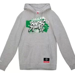 Men Mitchell & Ness Hoodies & Sweatshirts-Graff Hoodie Dallas Stars