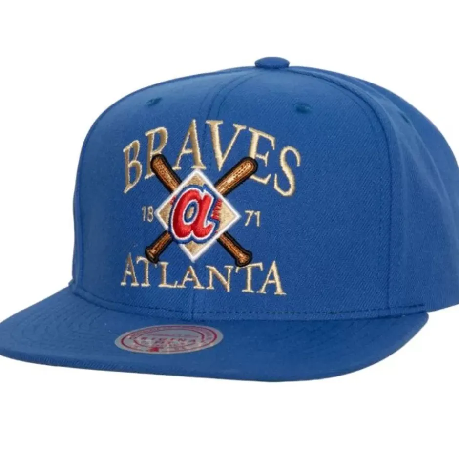 Mitchell & Ness Snapback-Grand Slam Snapback Coop Atlanta Braves