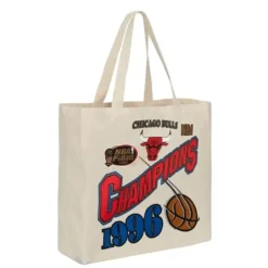 Woman Mitchell & Ness Accessories-Graphic Tote Bag 2.0 Chicago Bulls