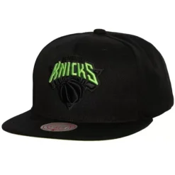 Mitchell & Ness Snapback-Green Pop Hook Snapback New York Knicks