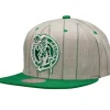 Mitchell & Ness Snapback-Grey Pin Pop Snapback Boston Celtics
