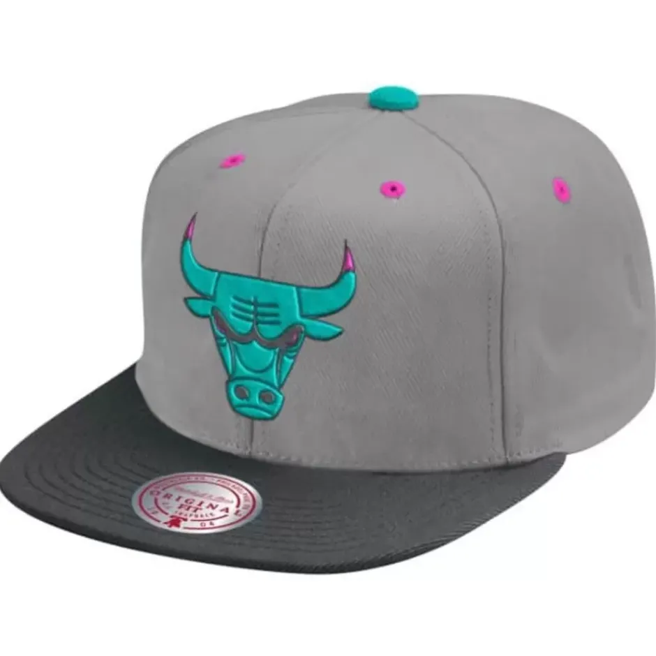 Mitchell & Ness Snapback-Grey Wolf Mags Snapback Chicago Bulls