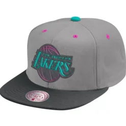 Mitchell & Ness Snapback-Grey Wolf Mags Snapback Los Angeles Lakers