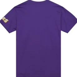 Men Mitchell & Ness T-Shirts & Tops-Grid Tee Los Angeles Lakers