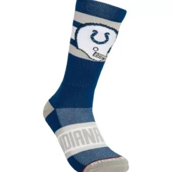 Woman Mitchell & Ness Accessories-Hail Mary Crew Socks Indianapolis Colts