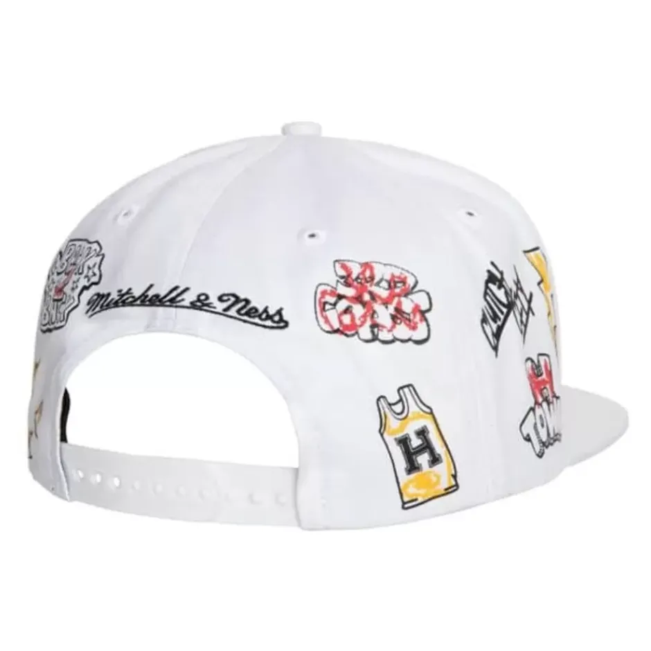 Mitchell & Ness Snapback-Hand Drawn Snapback Houston Rockets