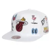 Mitchell & Ness Snapback-Hand Drawn Snapback Miami Heat