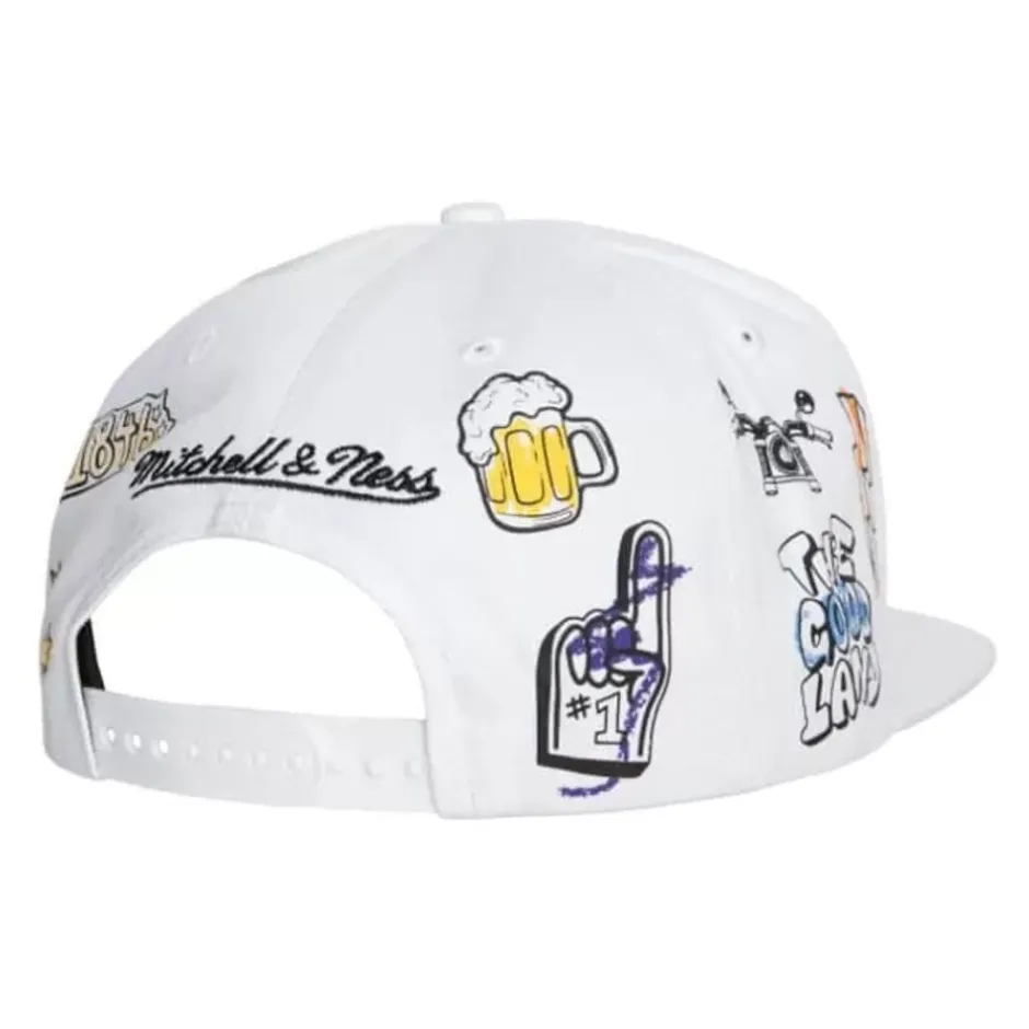Mitchell & Ness Snapback-Hand Drawn Snapback Milwaukee Bucks