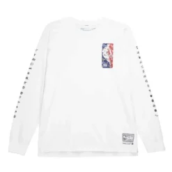 Men Mitchell & Ness T-Shirts & Tops-Hank Willis Thomas X Bleacher Report Long Sleeve