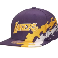 Mitchell & Ness Snapback-Happy Trees Snapback Hwc Los Angeles Lakers